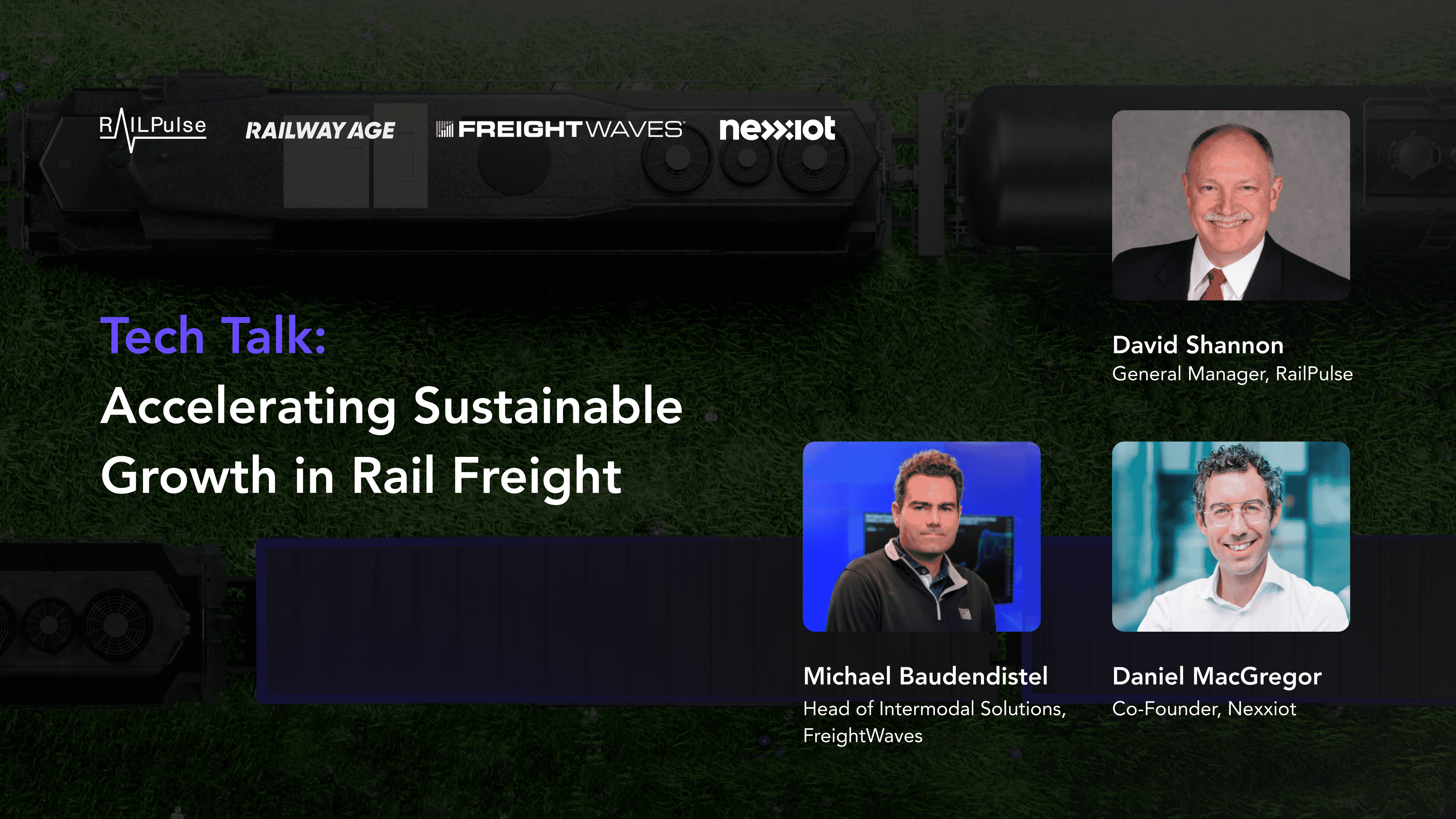 Tech Talk: Accelerating Sustainable Growth in Rail Freight