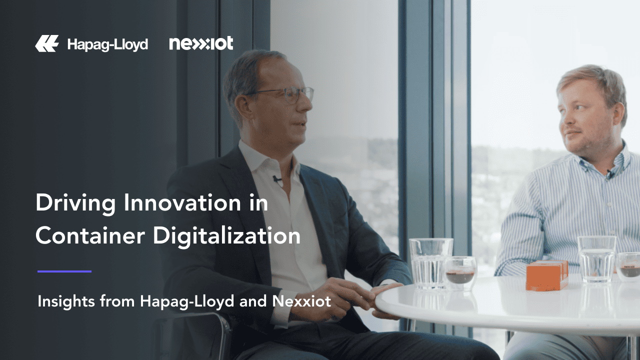 Driving Innovation in Container Digitalization: Insights from Hapag-Lloyd and Nexxiot