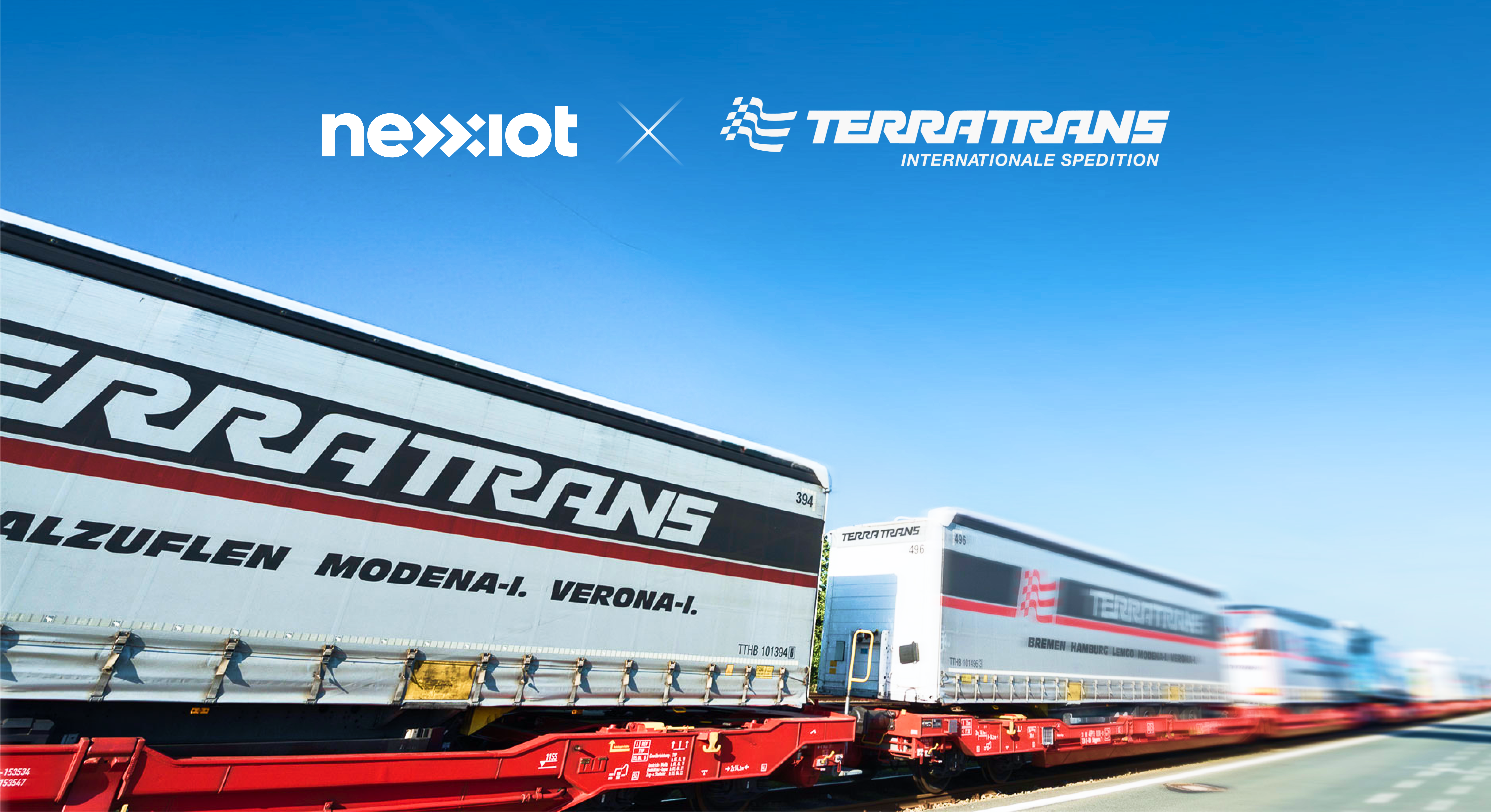 Terratrans and Nexxiot Partner to Digitize an Entire Intermodal Fleet and Set a New Standard for Transparent Transport in Europe
